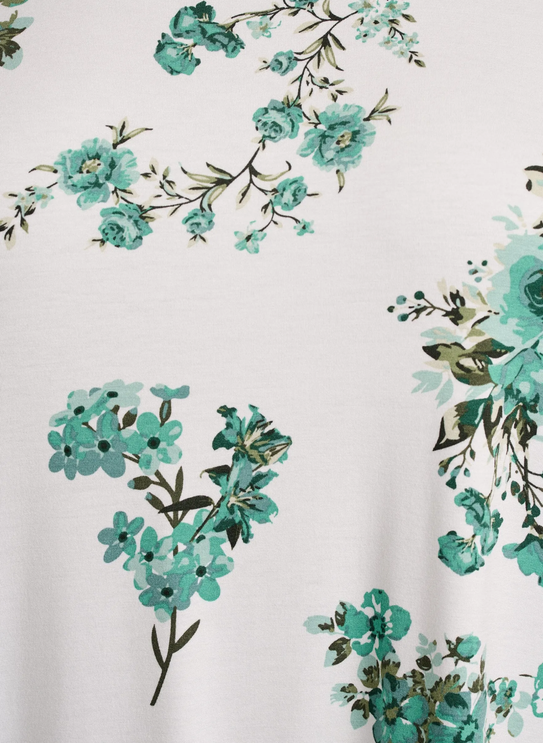 T-Shirt mit Blumenprint