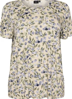 T-Shirt mit floralem Print