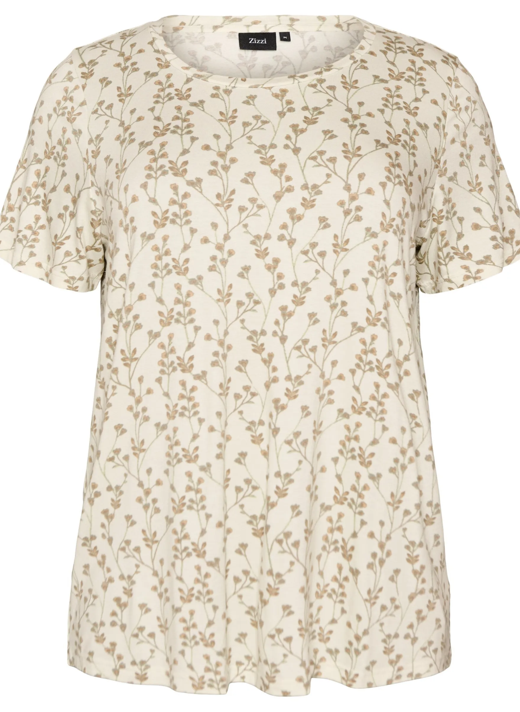 T-Shirt mit floralem Print