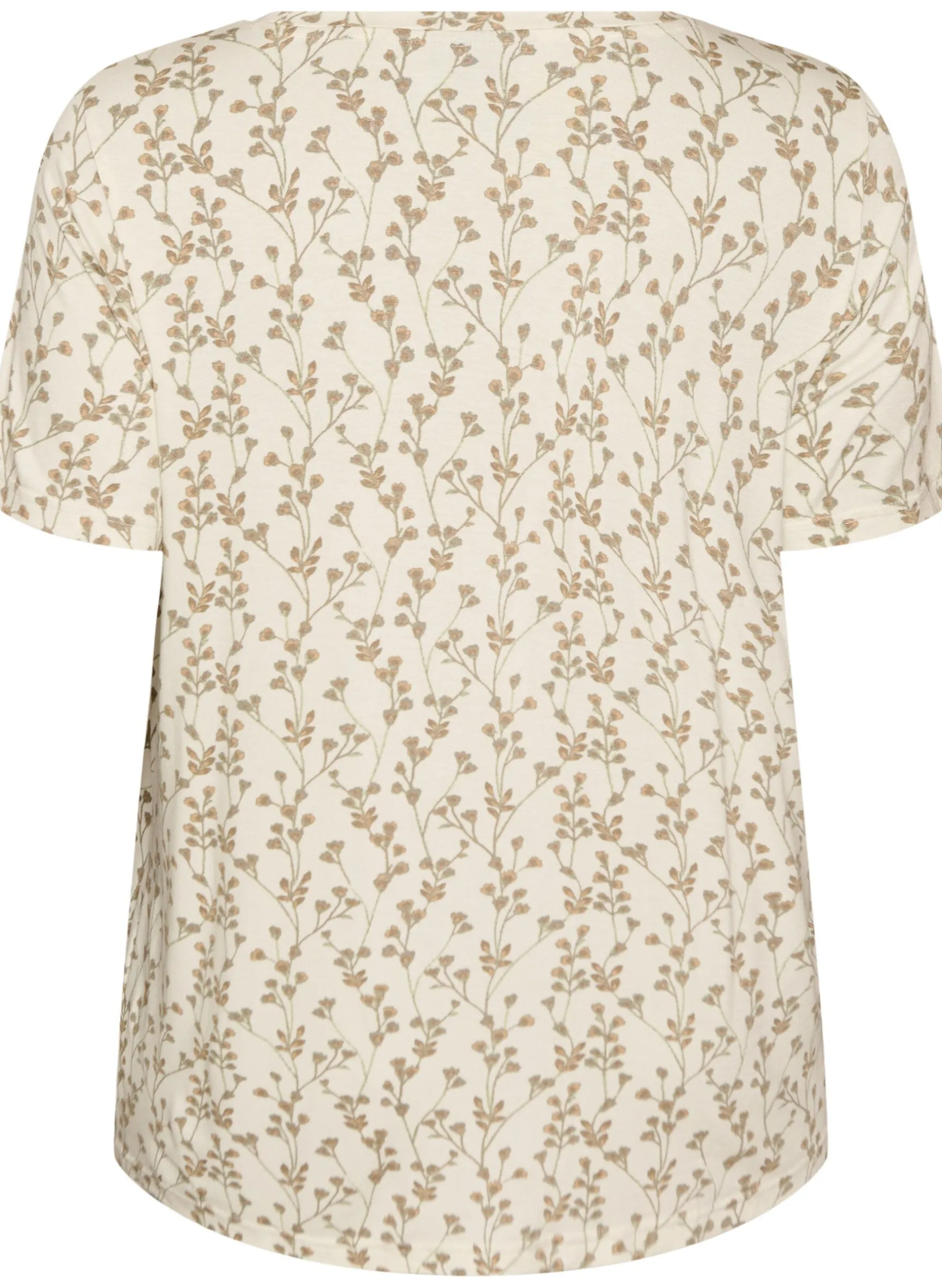 T-Shirt mit floralem Print