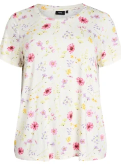 T-Shirt mit floralem Print