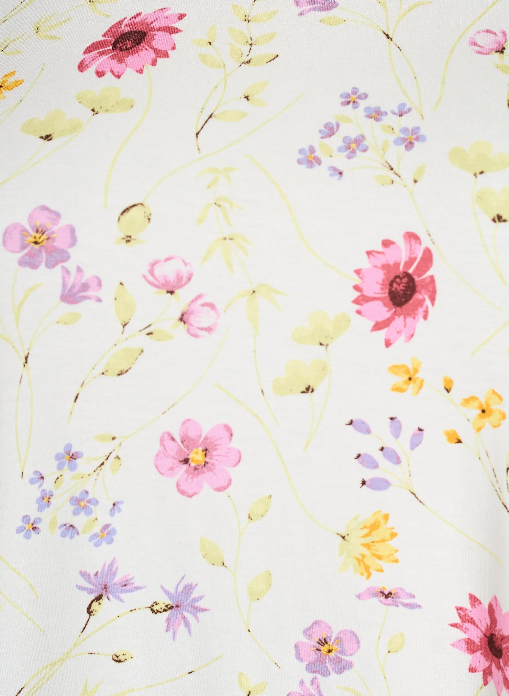 T-Shirt mit floralem Print