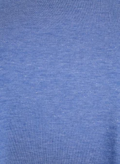 T-Shirt mit Glitzer und kurzen Puffärmeln