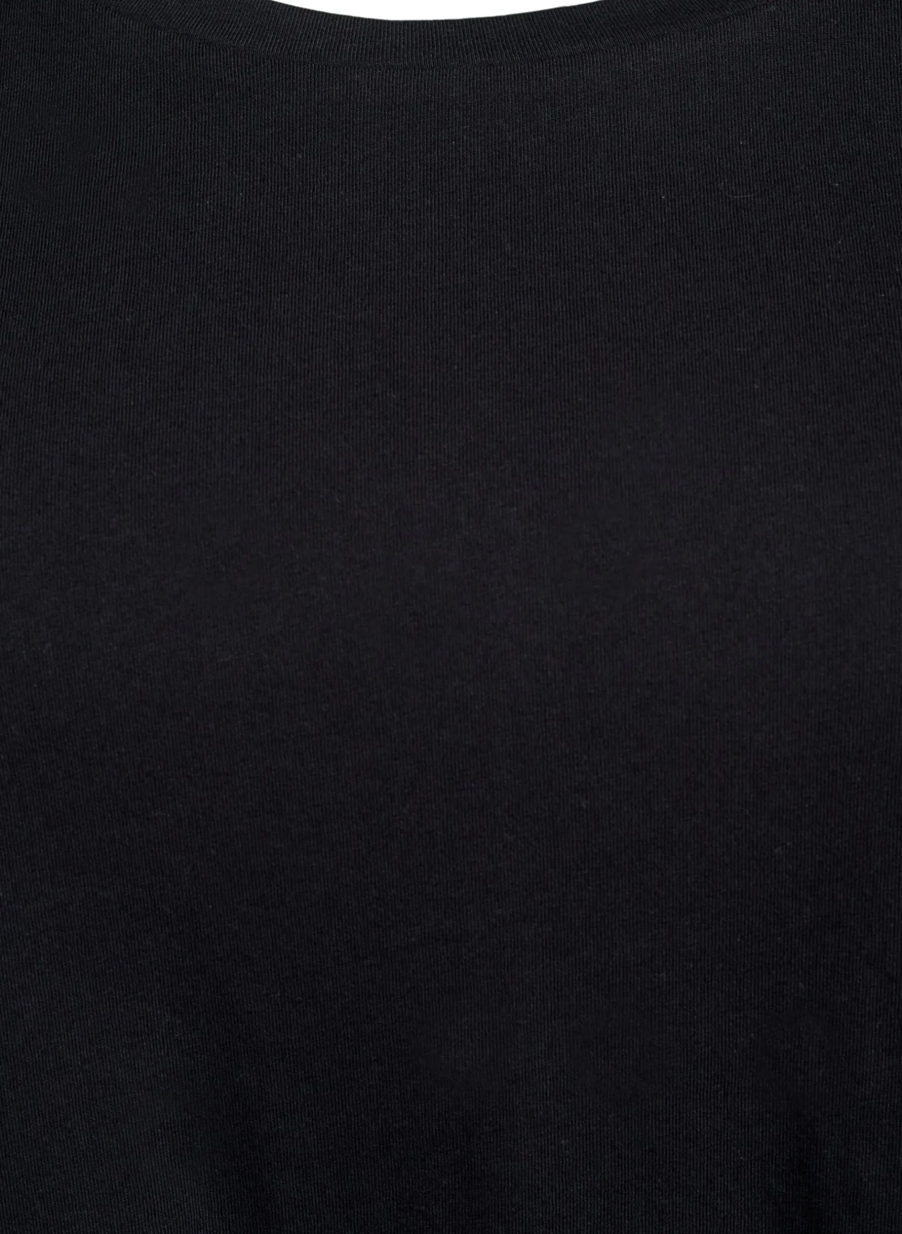 T-Shirt mit Rundhalsausschnitt und A-Linie