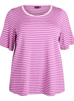 T-Shirt mit TENCEL™ Lyocell und Streifen