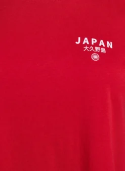 T-Shirt mit Textaufdruck und Rundhalsausschnitt