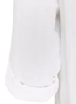 Tunika aus Baumwollmusselin mit Broderie Anglaise