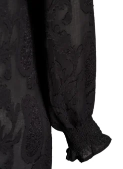 Tunika mit Paisley-Muster und langen Ärmeln