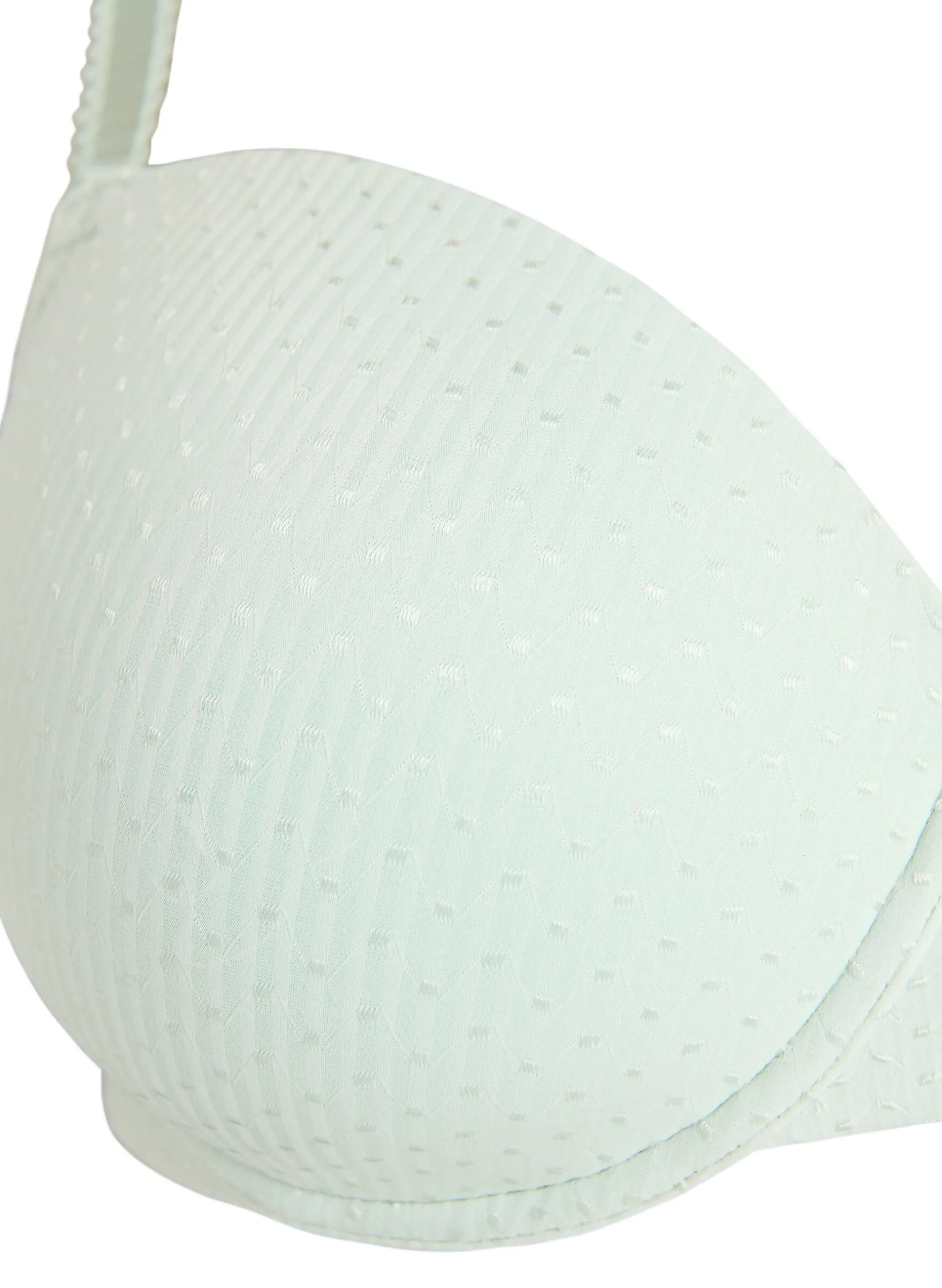 Vorgeformter BH aus Mikrofaser mit Dobby-Textur