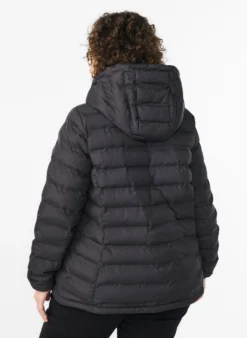 Wasserabweisende leichte Jacke mit Kapuze