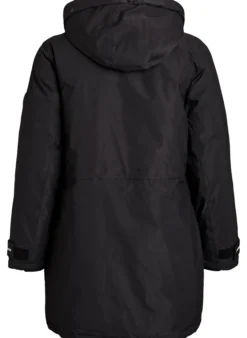 Wasserabweisender Parka mit Kapuze und funktionellen Details