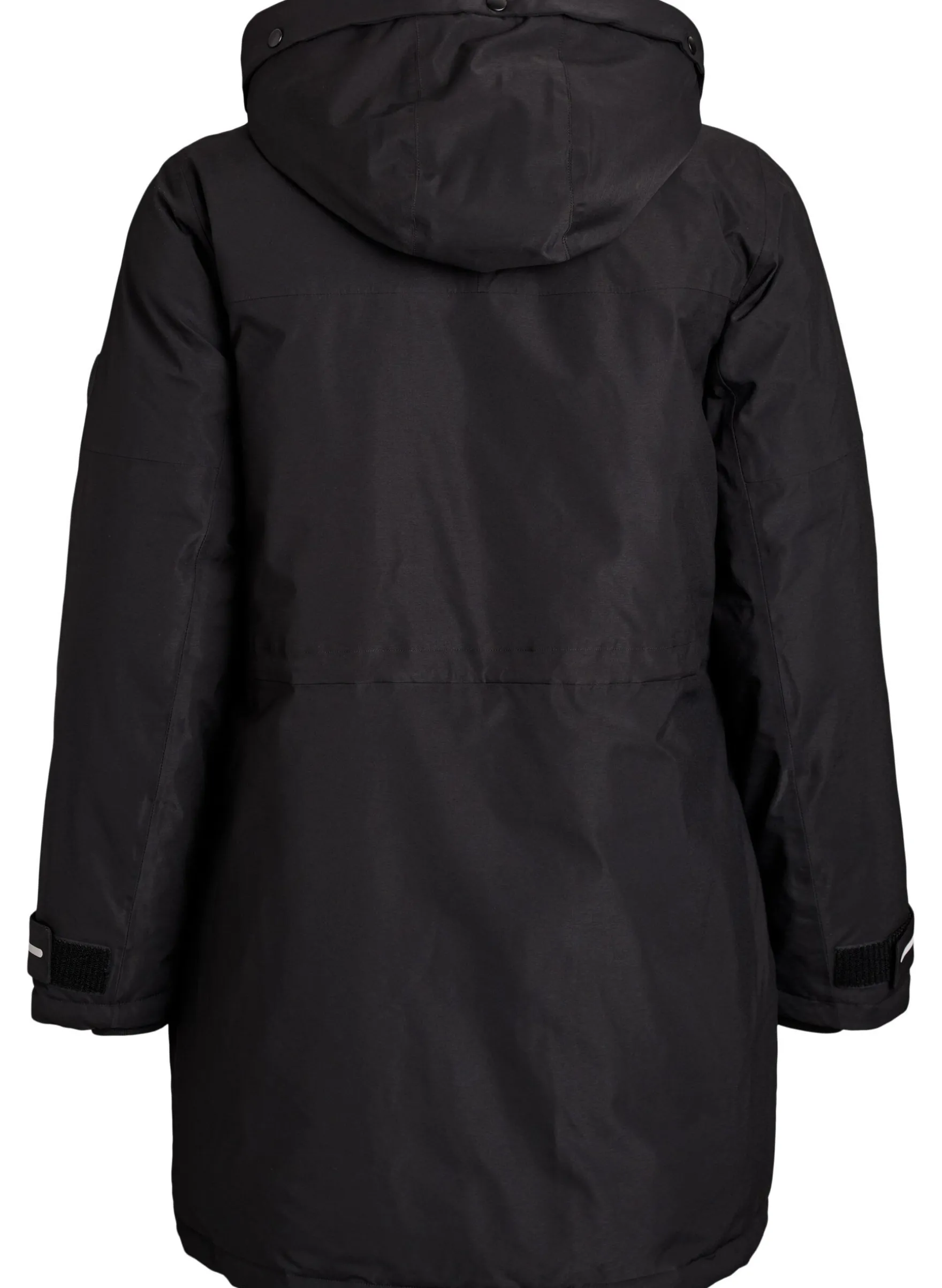 Wasserabweisender Parka mit Kapuze und funktionellen Details