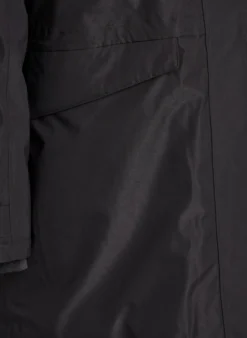 Wasserabweisender Parka mit Kapuze und funktionellen Details