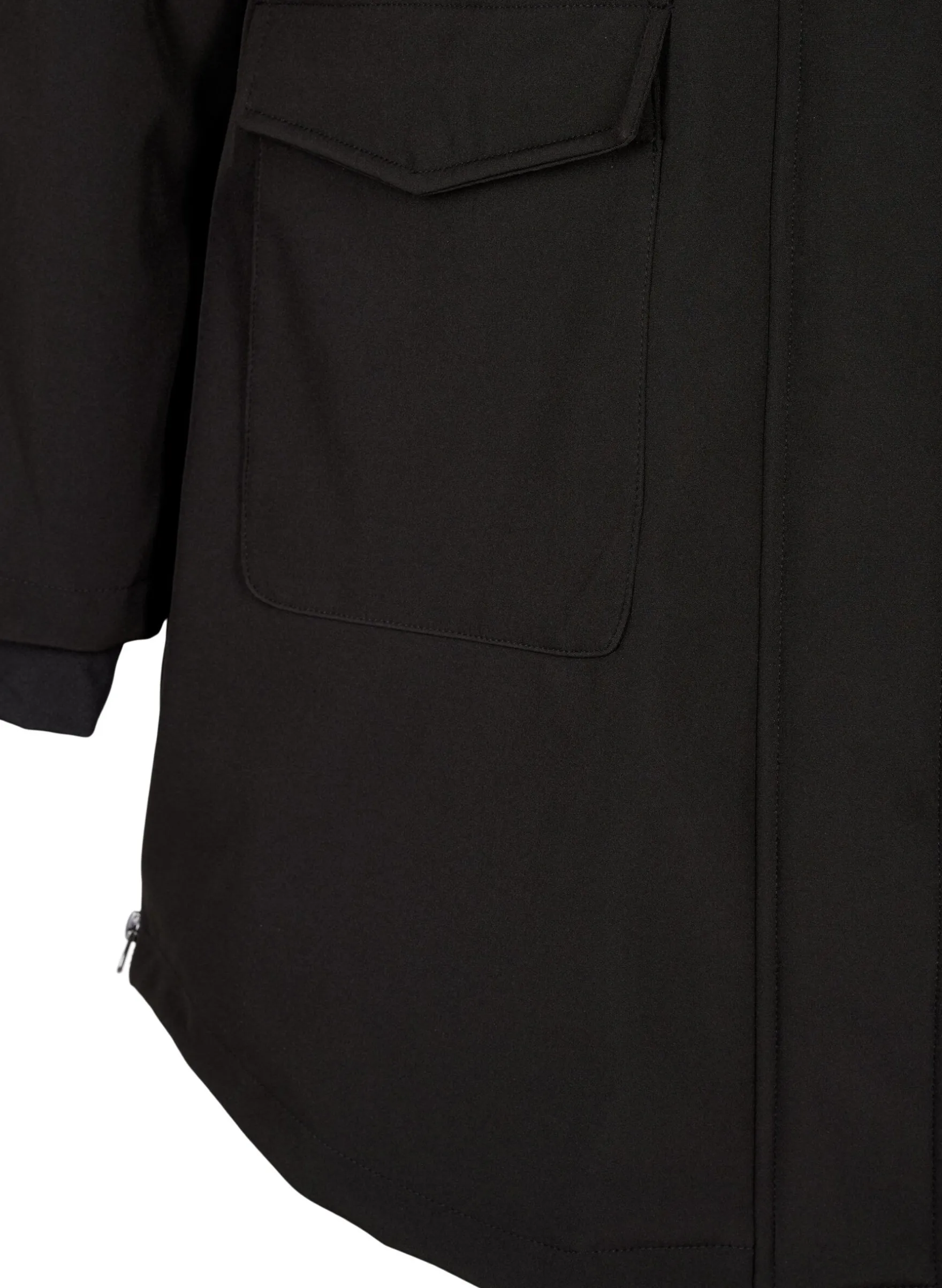 Wasserabweisende Softshell-Jacke mit Steppfutter