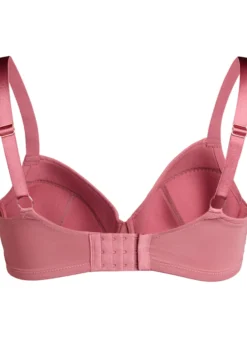 Wattierter BH mit floralen Stickereien