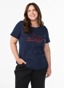 Weihnachts-T-Shirt aus Bio-Baumwolle