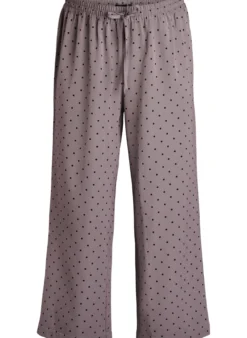 Weite Hose mit hoher Taille