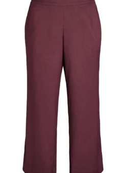 Weite Hose mit hoher Taille