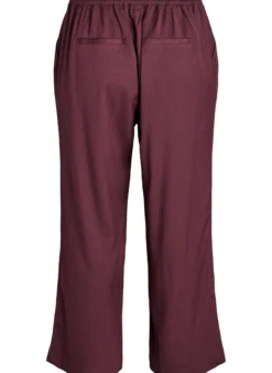 Weite Hose mit hoher Taille