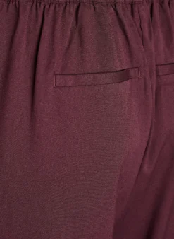 Weite Hose mit hoher Taille