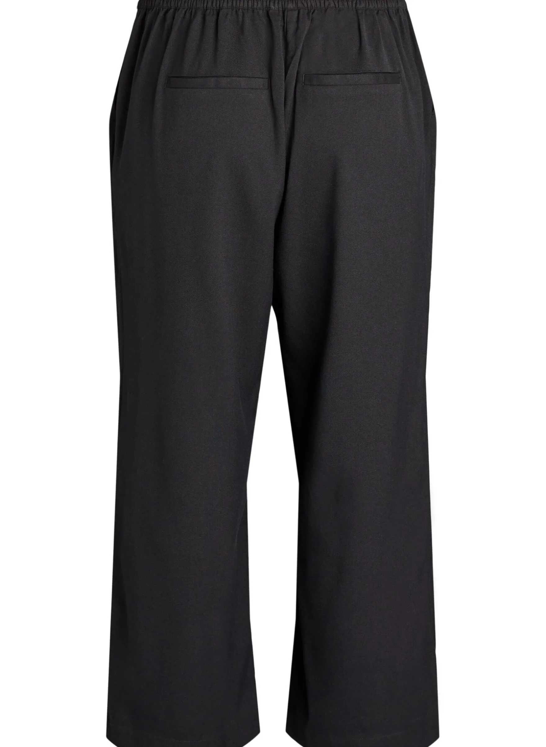 Weite Hose mit hoher Taille