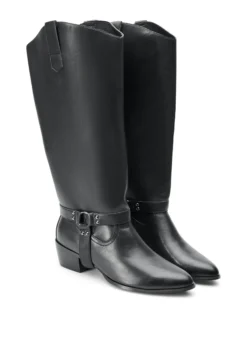 Weiter Passform - Langschaftstiefel mit abnehmbarem Schaft