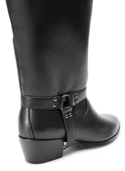 Weiter Passform - Langschaftstiefel mit abnehmbarem Schaft