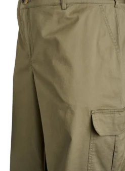 Wide-Leg Cargohose mit hoher Taille