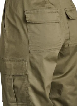 Wide-Leg Cargohose mit hoher Taille
