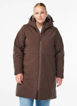 Winterjacke mit verstellbarer Taille